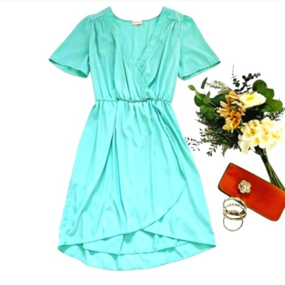 Gabriella Rocha Aqua Mini Dress - Picture 11 of 11